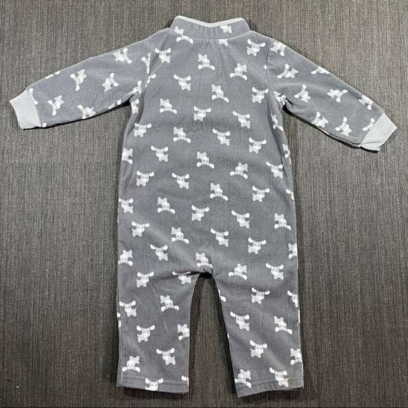 Carter’s Fleece One Piece 18 Mos - Picture 2 of 8